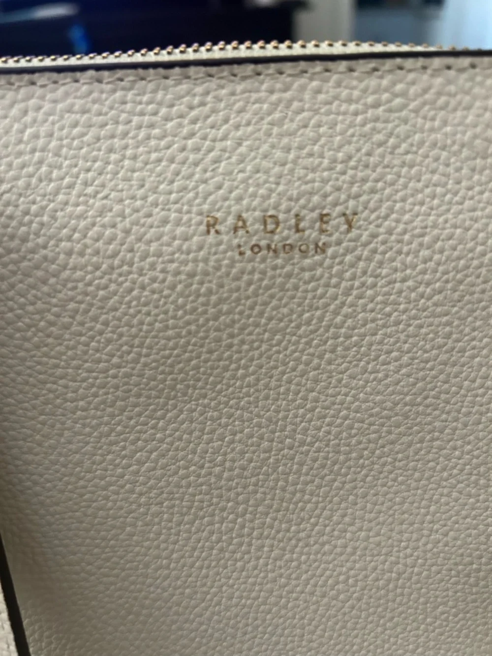 Radley London Silk Street Large Ziptop Shoulder Bag Natural - Picture 6 of 6